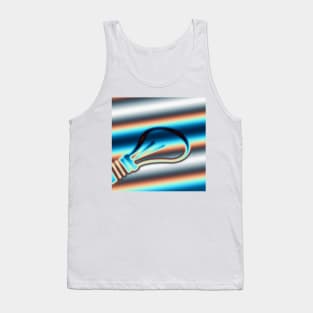 Lightbulb background Tank Top